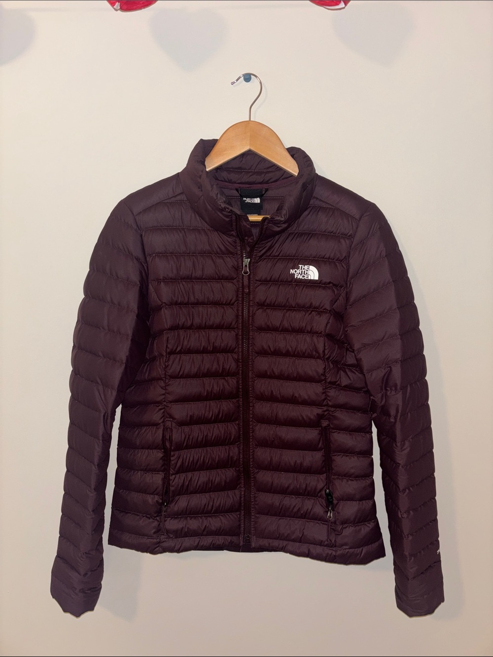 The North Face Women's Stretch 700 Down Jacket - Plum/Root Brown Size Small